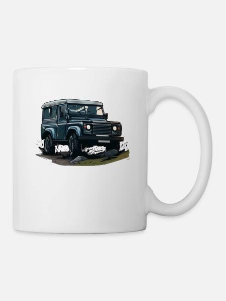 Geländewagen - Tasse - Weiß