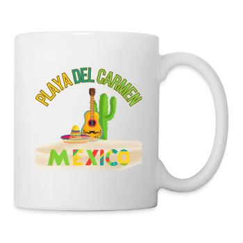 playa del carmen Mexico - Mug blanc - blanc - Droite