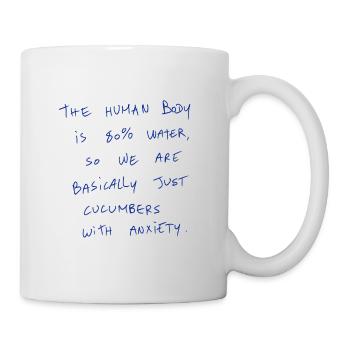 The Human Body Is 80% Water, So We Are Basically - Mug - white - Right