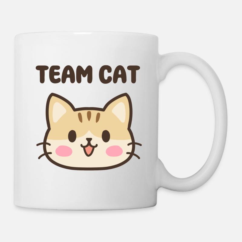 Sportmannschaft Trikot Team Katze! - Tasse - Weiß