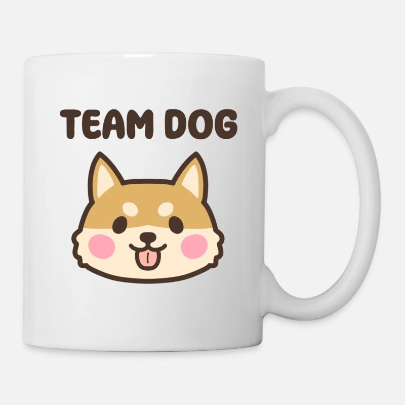 Maillot de l’équipe sportive Chien d’équipe! - Mug blanc - blanc
