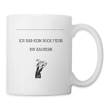 Zaubern Hexe - Tasse - Weiß - Rechts