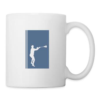 Lacrosse Crosse box Crosse - Mug blanc - blanc - Droite