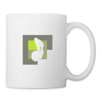 Mountain Biking Trail BMX Trail - Mug - white - Right