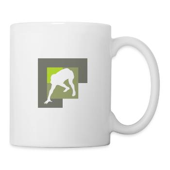 American Football Gridiron Quarterback - Mug - white - Right