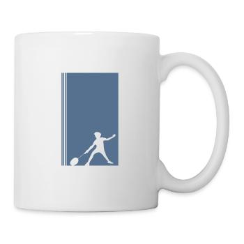 Badminton Drop Badminton Raquette Clear - Mug blanc - blanc - Droite