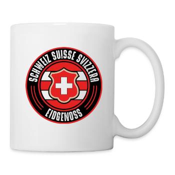 Schweiz - Tasse - Weiß - Rechts