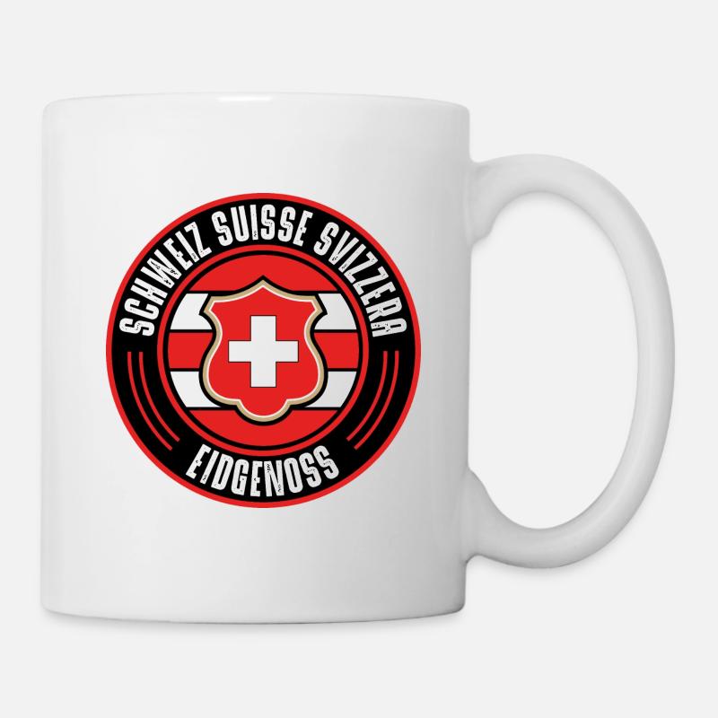 Schweiz - Tasse - Weiß