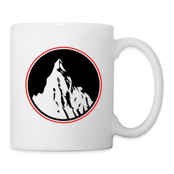 Mountains Symbol Silhouette Nature - Mug - white - Right
