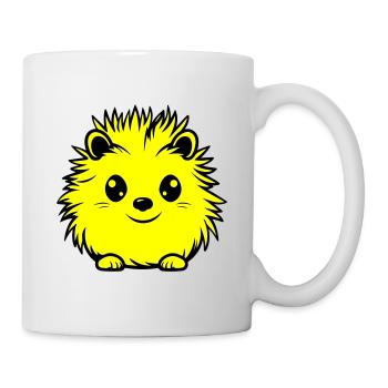 Igel Tier Baby - Tasse - Weiß - Rechts
