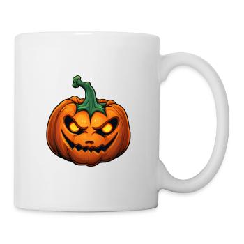 Kürbis - Tasse - Weiß - Rechts