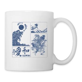Japanese spirit Love Harmony - Mug - white - Right