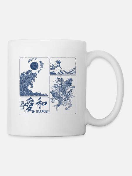 Japanese spirit Love Harmony - Mug blanc - blanc