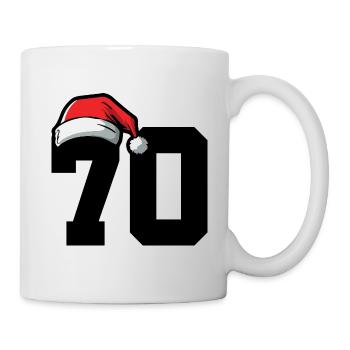 70 Number Christmas - Mug - white - Right