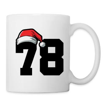 78 Number Christmas - Mug - white - Right