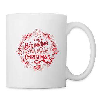 Ça commence à ressembler beaucoup à Noël - Mug blanc - blanc - Droite