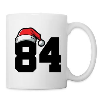 84 Numéro Noël - Mug blanc - blanc - Droite