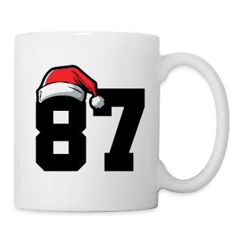 87 Number Christmas - Mug - white - Right