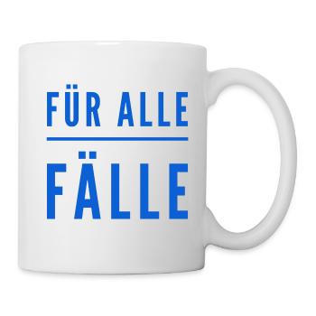 ich bin bedacht - Tasse - Weiß - Rechts
