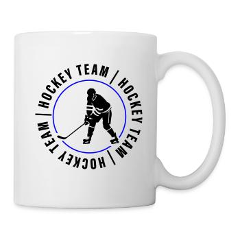 Joueurs de club de l’équipe de hockey sur glace - Mug blanc - blanc - Droite