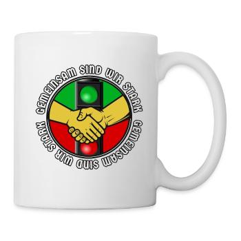 Ensemble, nous sommes forts - Mug blanc - blanc - Droite