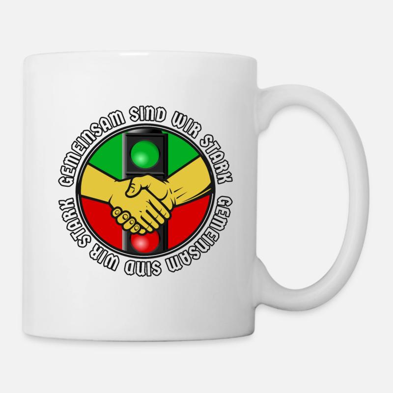 Gemeinsam sind wir Stark - Tasse - Weiß