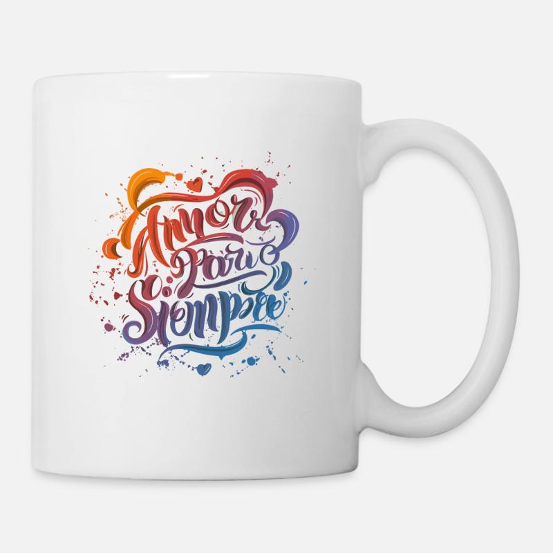 Geheimnisse der dauerhaften Liebe - Tasse - Weiß