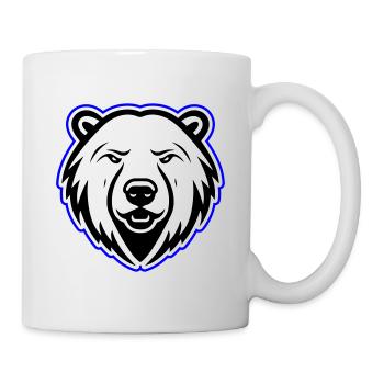 Polar Bear Head Polar Bear - Mug - white - Right