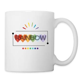 Rainbow so nice - Mug - white - Right