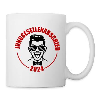 Junggesellenabschied 2024 - Tasse - Weiß - Rechts