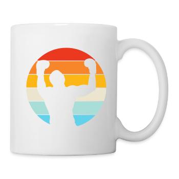 Boxen Vintage - Tasse - Weiß - Rechts