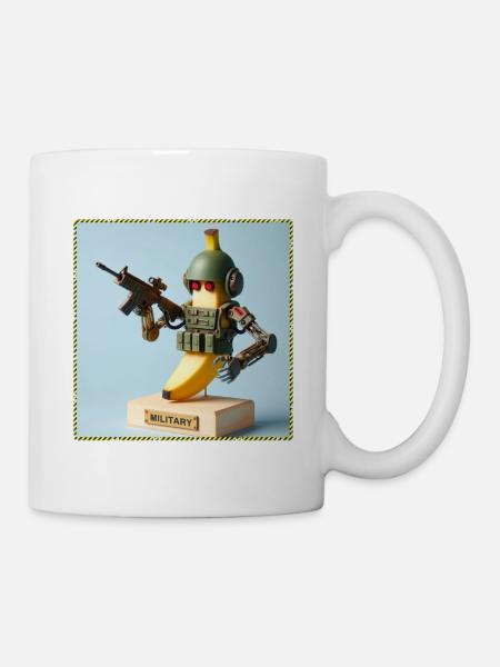 banana Military - Mug blanc - blanc