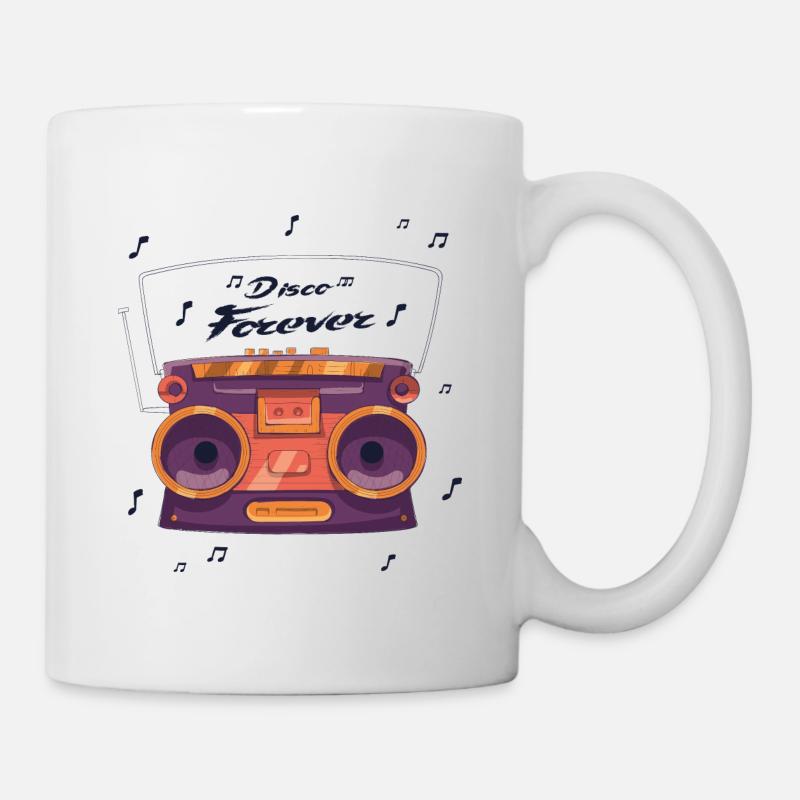 Disco forever - Mug - white