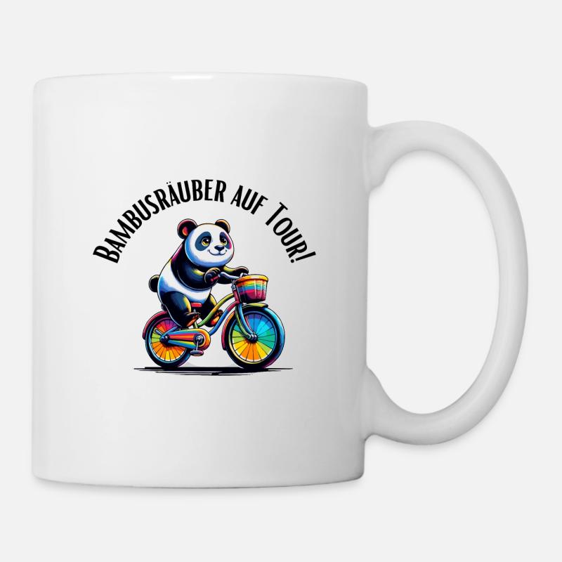 Bamboo Raider en tournée Panda - Mug blanc - blanc
