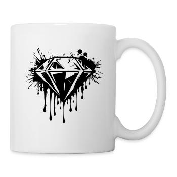 Diamond Gemstone - Mug - white - Right