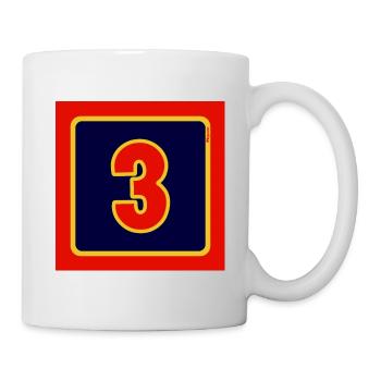 BLOW UP MOVIE: POP ART CUSHION 'No 3' - Mug - white - Right