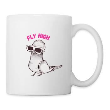 Fly High - Tasse - Weiß - Rechts