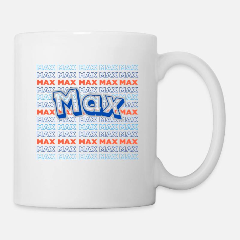 Vorname Max - Tasse - Weiß