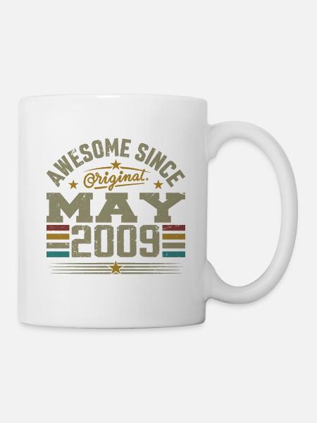 Jahrgang Mai 2009 Mai 2009 Jahrgang Mai 2009 Original - Tasse - Weiß