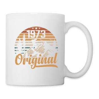 Original 1973 Retro 1973 Vintage 1973 Anniversaire - Mug blanc - blanc - Droite