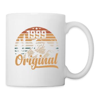 Original 1999 Retro 1999 Jahrgang 1999 Jubiläum - Tasse - Weiß - Rechts