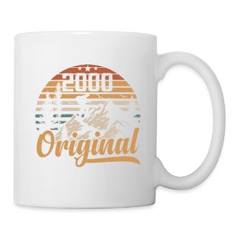 Original 2000 Retro 2000 Vintage 2000 Anniversaire - Mug blanc - blanc - Droite