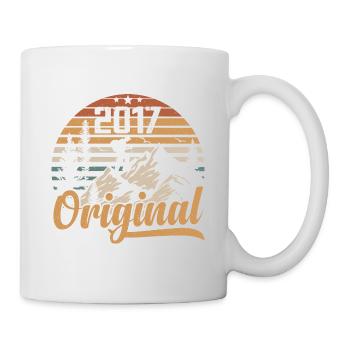Original 2017 Retro 2017 Vintage 2017 Anniversary - Mug - white - Right