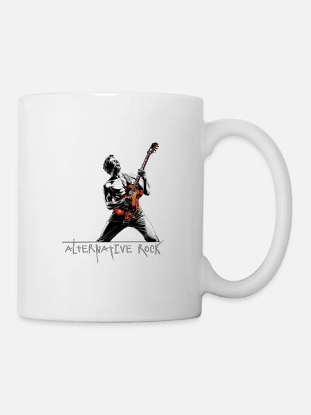 Alternative Groove: Rocking the Beat - Mug - white
