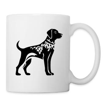 Dalmatian Dog - Mug - white - Right