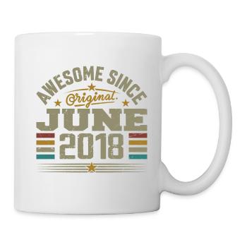 June 2018 Birthday Gift June 2018 June - Mug - white - Right