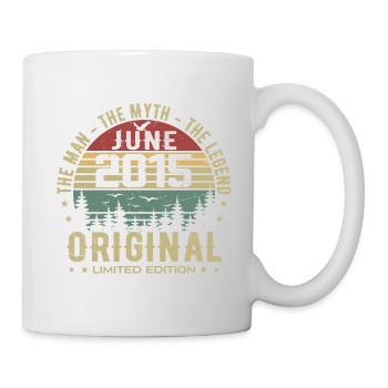 2015 June 2015 Birthday June 2015 June Gift - Mug - white - Right