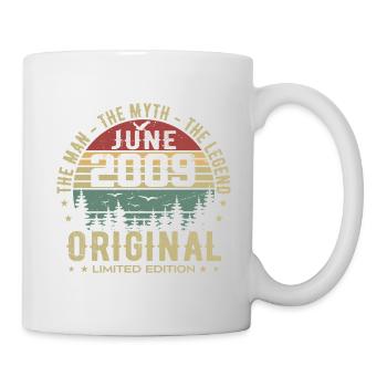 2009 June 2009 Birthday June 2009 June Gift - Mug - white - Right