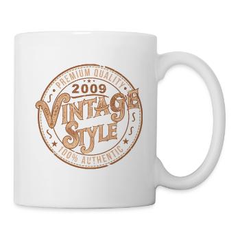 Vintage 2009 Retro 2009 Birthday Gift 2009 - Mug - white - Right