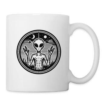 I come in peace - Mug - white - Right